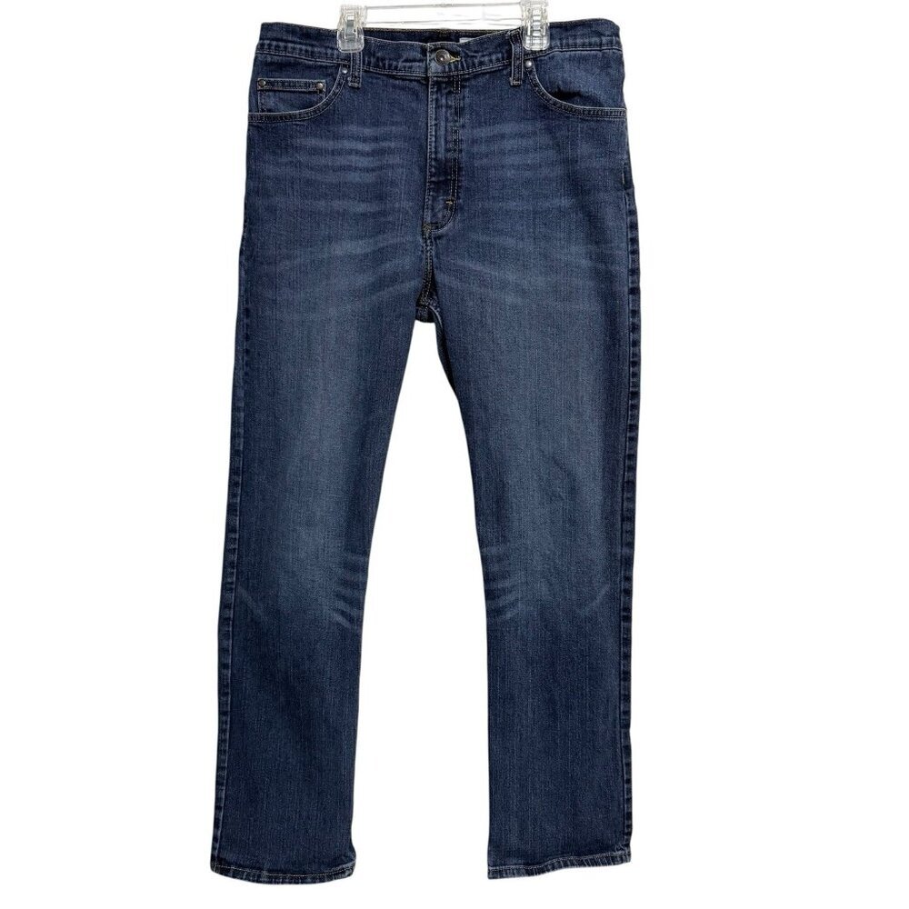 Wrangler Men's Straight Fit Jeans Size 36x32 Western Ranch Work Farm